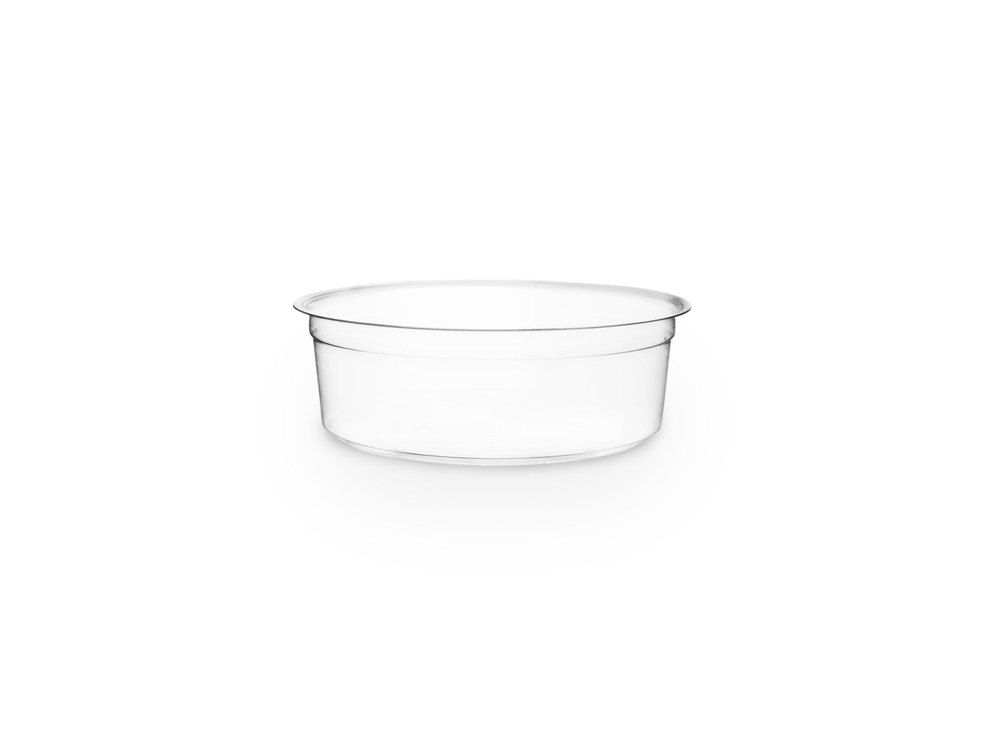 Vegware 8oz PLA round deli container | 632-Series | 500/cs