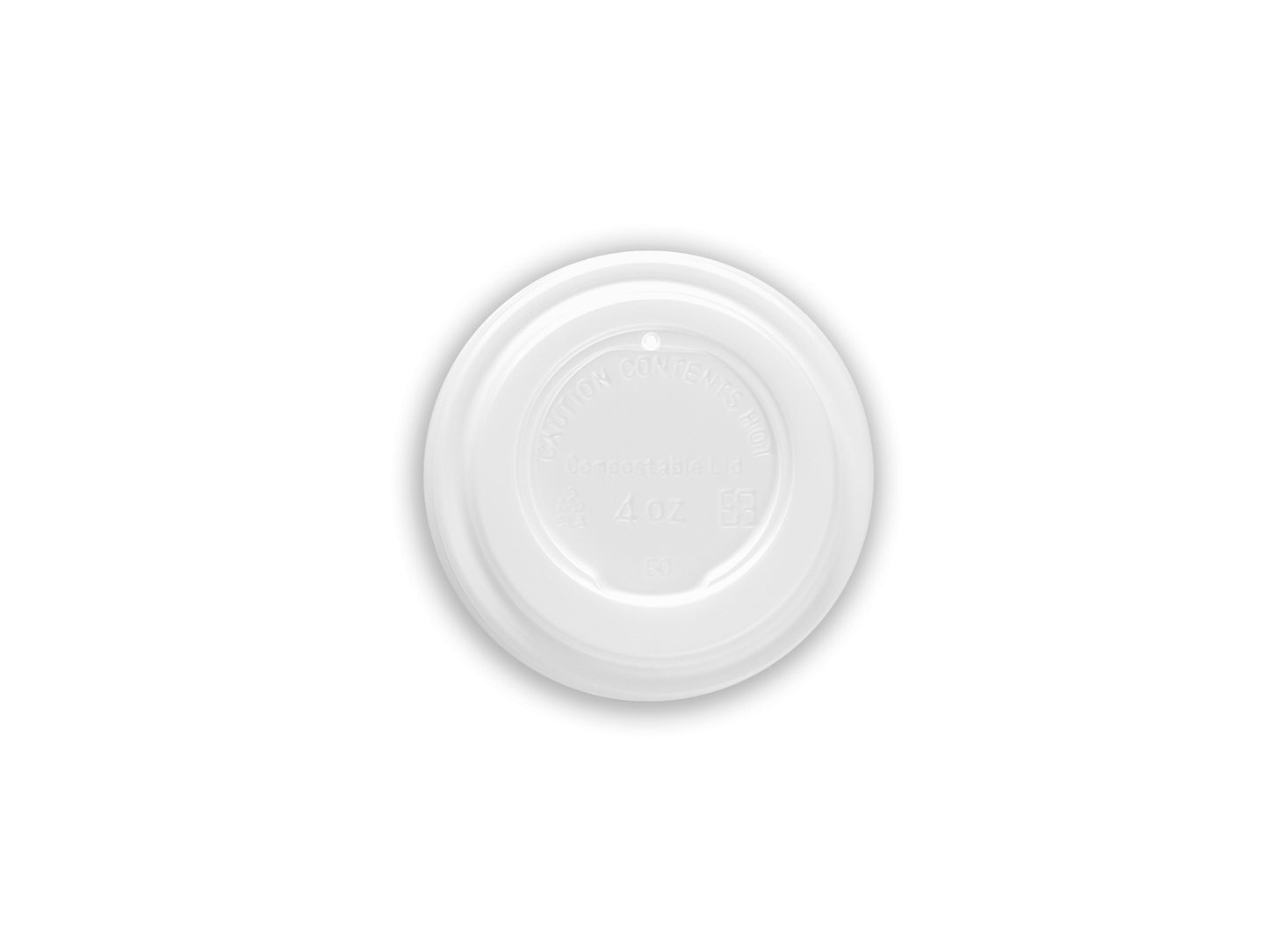 Vegware CPLA hot cup sip lid | 62V-Series | 2000/cs